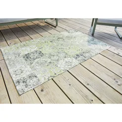 Outdoorteppich Deluxe grün/grau 120 x 180 cm^Haveson Online