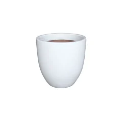 Pflanztopf Bern II Durchmesser 26 x 25 cm weiß^Haveson Clearance