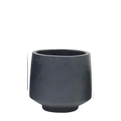 Haveson Pflanztopf PORES anthrazit 32 x 32 x 29 cm