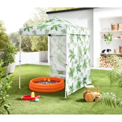 Push-Up Mini-Faltpavillon PALM LEAF 150 x 150 cm^Haveson Sale