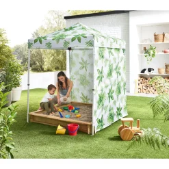 Push-Up Mini-Faltpavillon PALM LEAF 150 x 150 cm^Haveson Sale