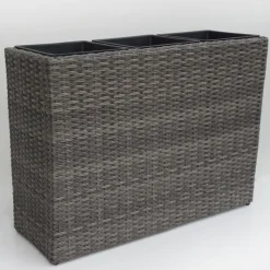 Raumteiler Lotus 80 x 59 x 28 cm grau^Haveson Online