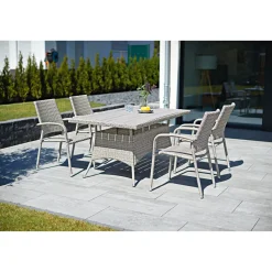 Stapelsessel Milano grau-meliert^Haveson Outlet