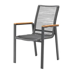 Stapelsessel Rondo grau^Haveson Sale