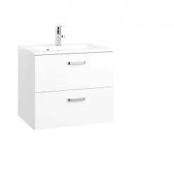 Waschtisch 60 weiß Hochglanz 2 Auszüge^HELD Sale