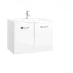 HELD Waschtisch 70 weiß Hochglanz 2Türen