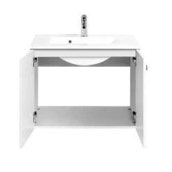 HELD Waschtisch 70 weiß Hochglanz 2Türen