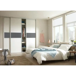 Hibitaro Studio-Schiebetür mit Aluminiumrahmen auf Maß als Durchgangstür