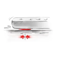 High Peak Luftbett Cross Beam Single Extra Long