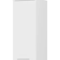 Hängeschrank weiß Front Supermatt 1 Tür 30 x 73 x 32 cm