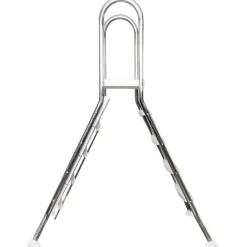 Hochbeckenleiter einseitig Edelstahl für