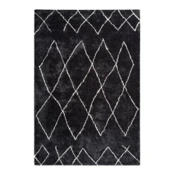 Hochflorteppich Orlando 425 Anthrazit 120 x 170 cm