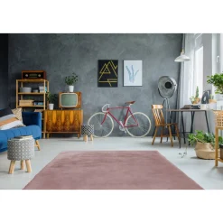 Hochflorteppich Rabbit 100 rosa