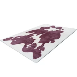 Hochflorteppich „Rabbit Animal 500“, lilac/weiß