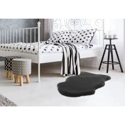 Hochflorteppich „Rabbit Sheepskin 200“, anthrazit