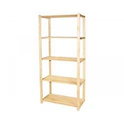 Holzlattenregal mit 5 Böden* Best