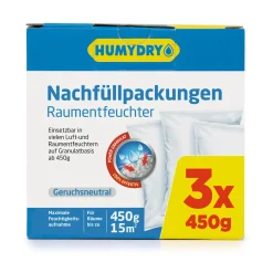 Nachfüllpack Raumentfeuchter PREMIUM 3 x 450g*Humydry Clearance