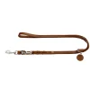 Verstellbare Führleine Solid Education cognac 13 mm/250 cm*Hunter Hot