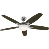 Hunter Deckenenventilator Contempo 132 cm Nickel gebürstet*Hunter Fan Best