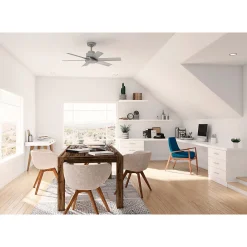 Hunter Deckenenventilator Kennicott 112 cm mattes silber*Hunter Fan Online