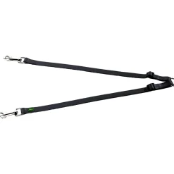 Leinen-Koppel schwarz Größe S*Hunter Hot