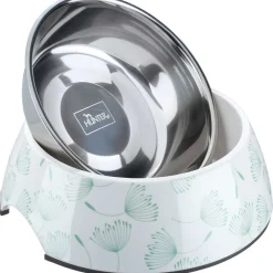 Melamin-Napf Blies weiß-grün 350 ml*Hunter Discount