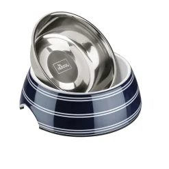 Melamin-Napf Silda blau-weiß 350 ml^Hunter Sale