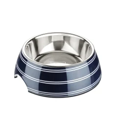 Hunter Melamin-Napf Silda blau-weiß 700 ml