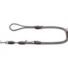 Hunter Verstellbare Führleine Freestyle grau 8 mm