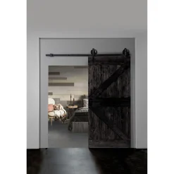 Barndoor Charred 2.150 x 1.000 mm handgefertigt^Indo Best