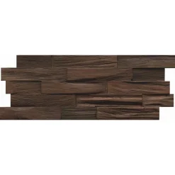 Wandverkleidung Bangkirai Charred 5er-Set^Indo New