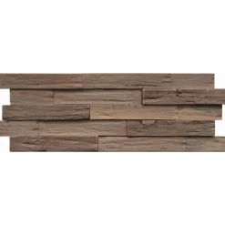 Wandverkleidung Driftwood Hevea Mindanao 9er-Set^Indo Sale