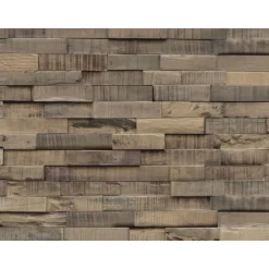 Indo Wandverkleidung Slimwood Hevea Stone Washed 9er-Set