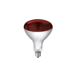 Infrarotlampe 250 Watt Hartglas rot^ Best