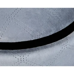 Hocker „Nevis“, Samt hellgrau^Inter Link New