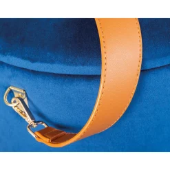 Hocker „Papua“, Samt blau*Inter Link Best