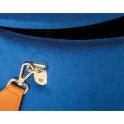 Hocker „Papua“, Samt blau*Inter Link Best