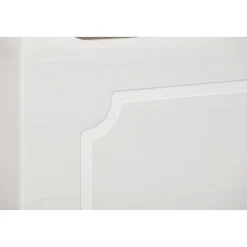 Massivholztruhe „Emel“, weiß lackiert, 89x53x47 cm*Inter Link Clearance