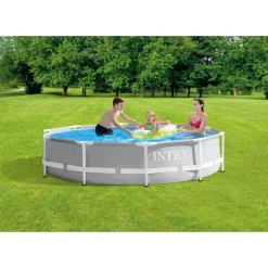 Intex Frame Pool Set Prism Rondo Ø 305 x 76 cm^ Online