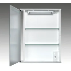 Leucht-Spiegelschrank Cento Front aluoptik*Jokey Hot