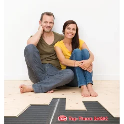 Fußbodenheizung Top-Therm Basic für Laminat/Parkett/Klickvinyl 1,25 m²^Jollytherm