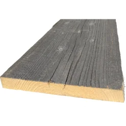 Altholz Brett sonnenverbrannt grau 1000 x 100-150 x 20 mm^JÜRGENS Best