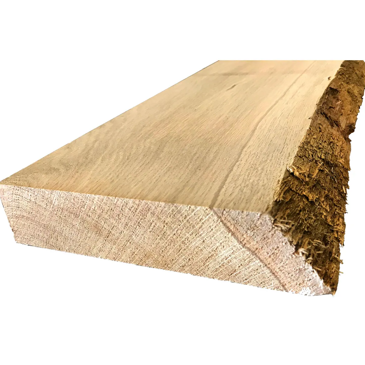 JÜRGENS Schnittholz Eiche 120 x 12-17 cm