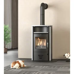 Kaminofen Stockholm 4.0 6,5kW GranitAnschl. oben 150mm^ Online