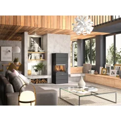 Kaminofen Voga W+ Stahl schwarz^Justus Online