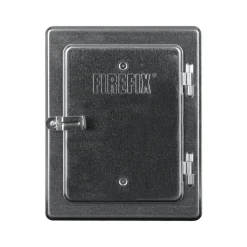 Kamintür verzinkt 230x290 mm mit Verschluss