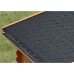 Schindeln Biberschw schwarz 3 m²*Karibu Hot