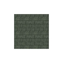 Karibu Schindeln Rechteck dunkelgrün 3 m²