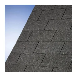 Schindeln Rechteck schwarz 3 m²*Karibu Outlet