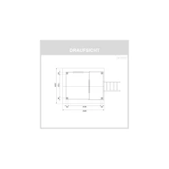 Stelzenhaus Benjamin seidengrau*Karibu Hot